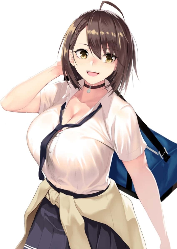 Ảnh Anime Hentai Em Gái Vú To Dâm Đãng Thủ Dâm Không Che